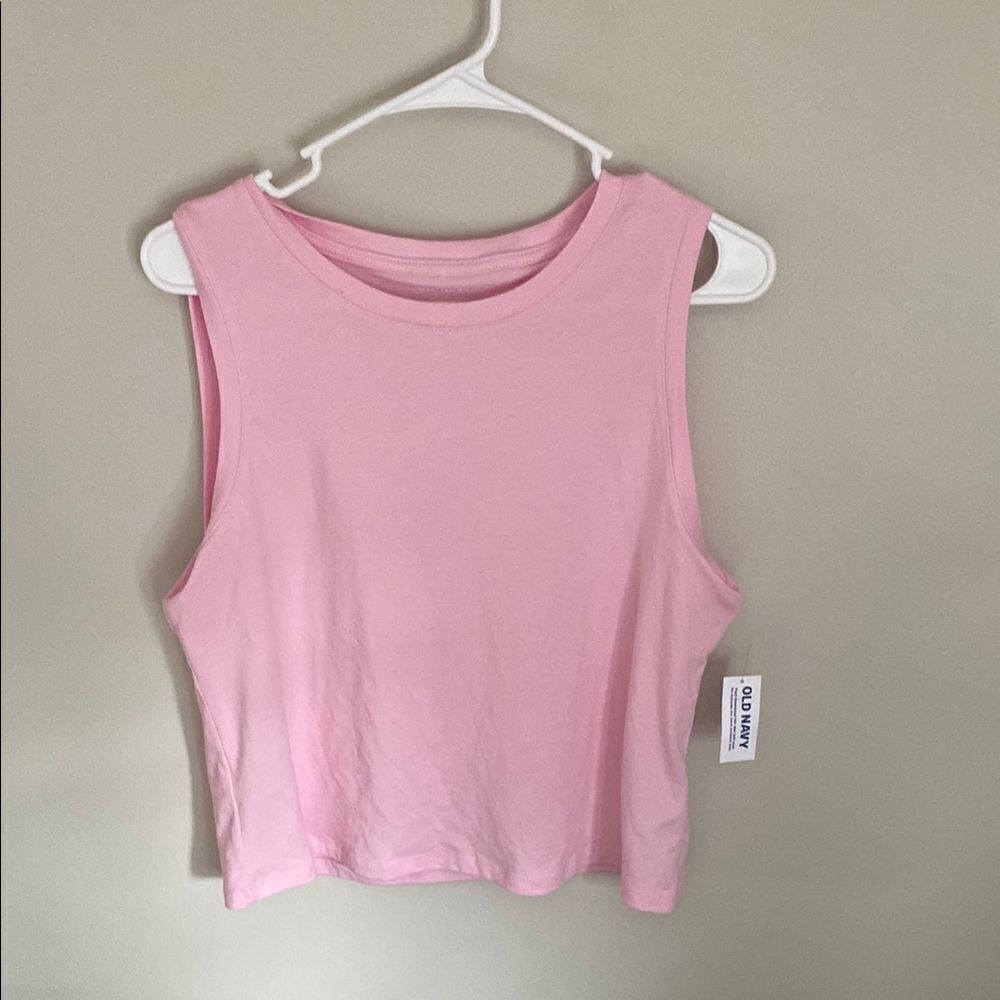 Old Navy Pink Sleeveless Women's Top NWT. Size Large